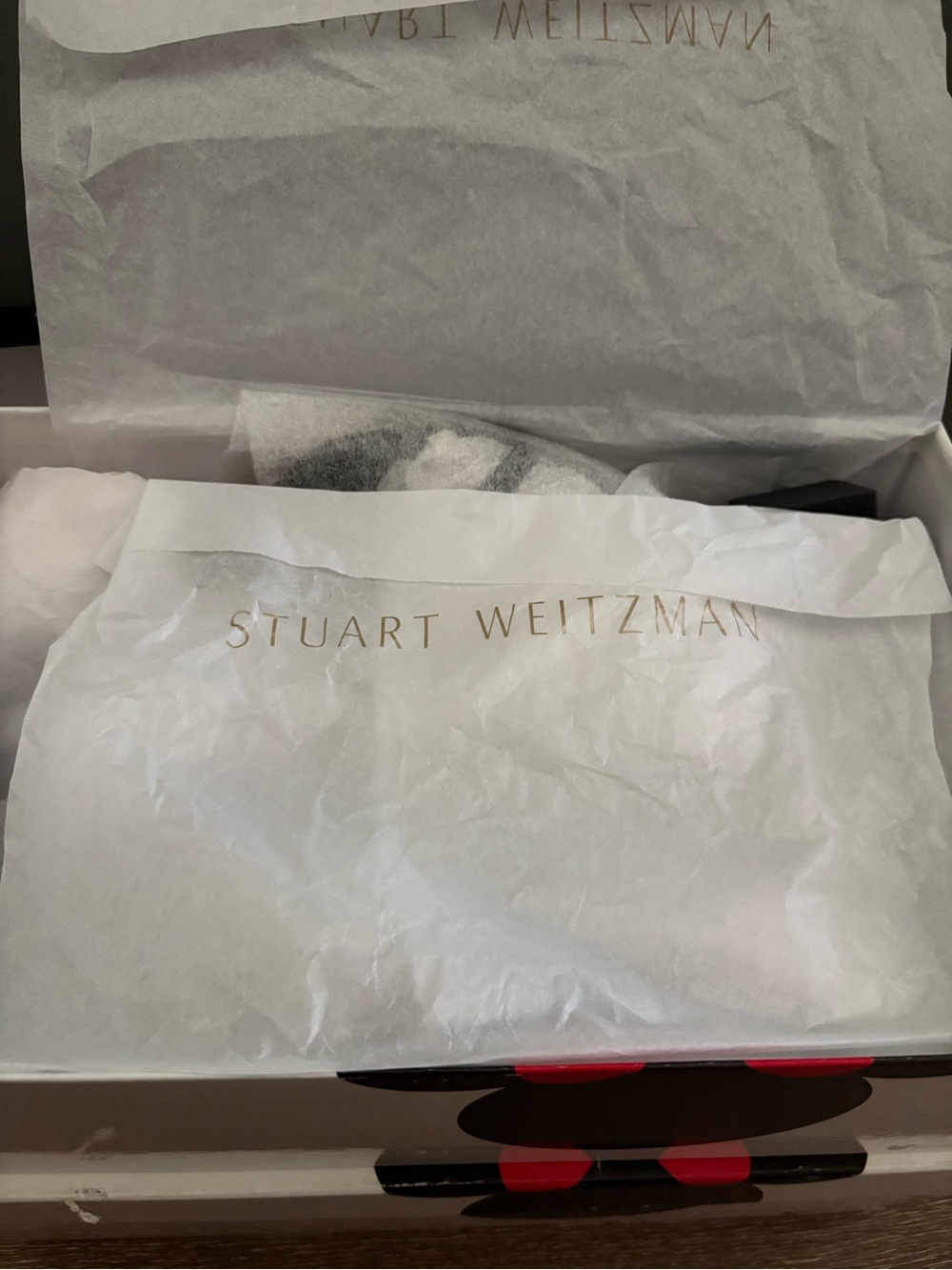 New in Box Disney x Stuart Weitzman Minnie and Mickey Heels Size 8 - Picture 12 of 15